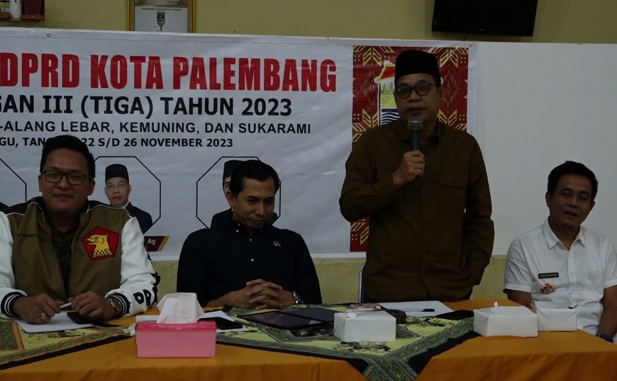Reses Anggota DPRD Kota Palembang Dapil II Masa Persidangan III Tahun 2023 Tampung Aspirasi Warga