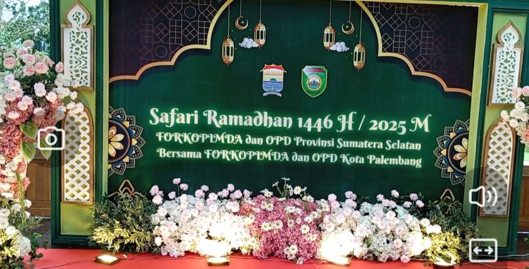 Pererat Silaturahmi, Wali Kota Palembang Sambut Forkopimda dan OPD Sumsel dalam Safari Ramadan 1446 H