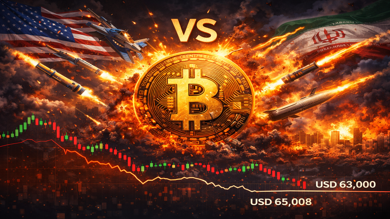 Bitcoin Stabil di Tengah Eskalasi Konflik Timur Tengah, Volatilitas Masih Tinggi di Kisaran USD66.000