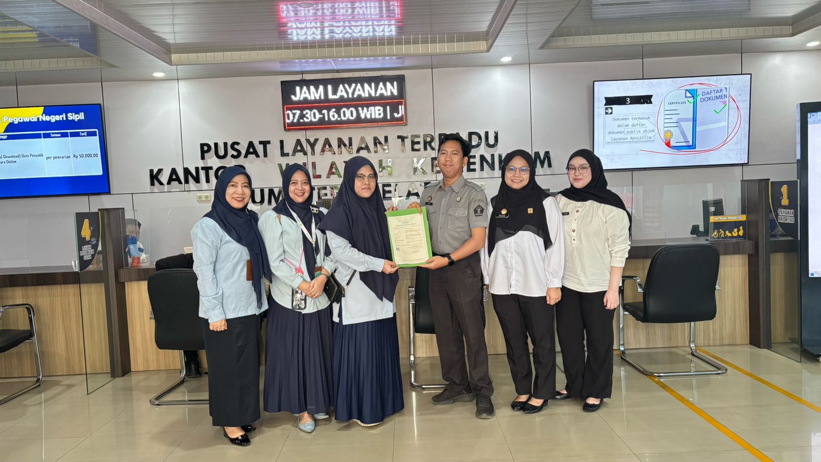 Kanwil Kemenkum Sumsel Fasilitasi Pendampingan Pencatatan Hak Cipta Program Komputer SIMKESGI