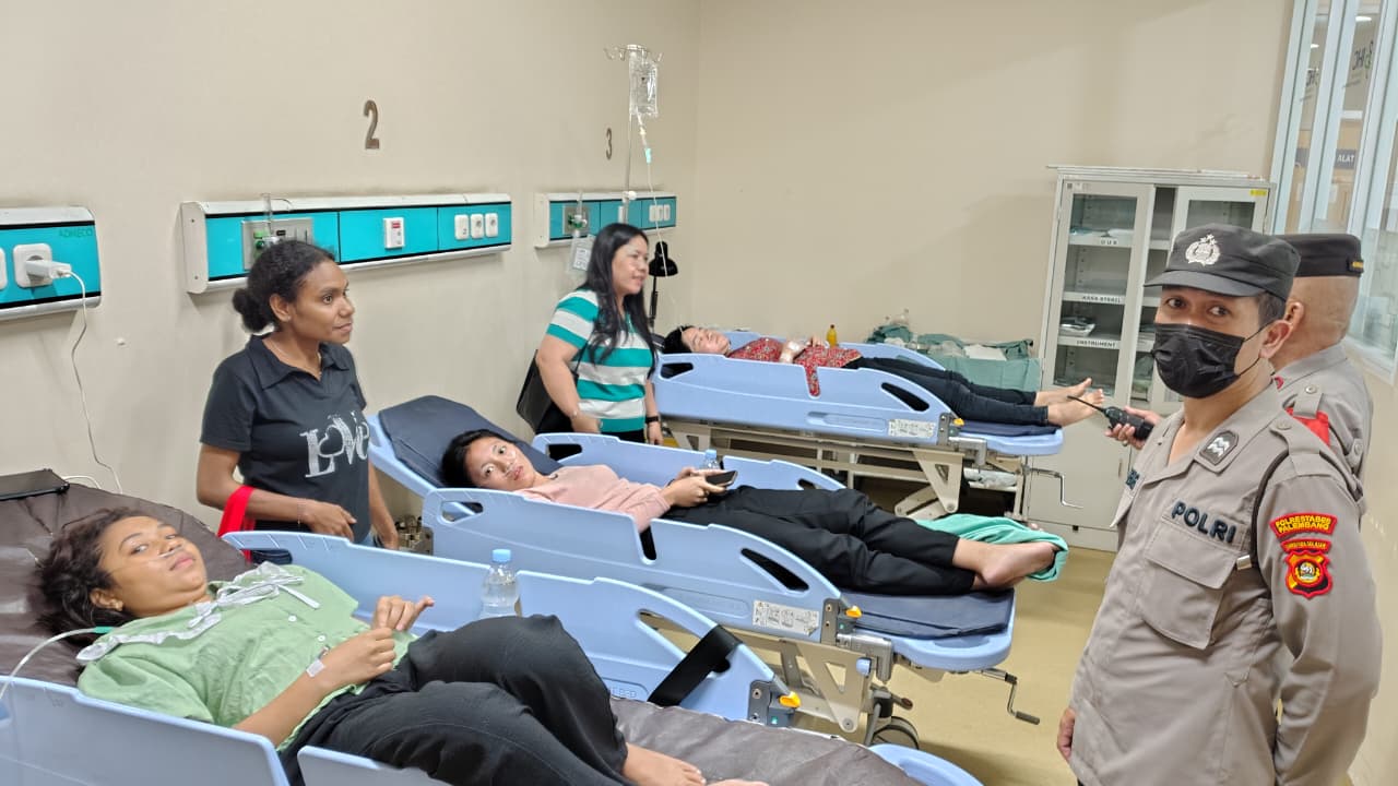 Gedung Sekolah dan Gereja Maranatha Palembang Terbakar, 3 Orang Sesak Nafas