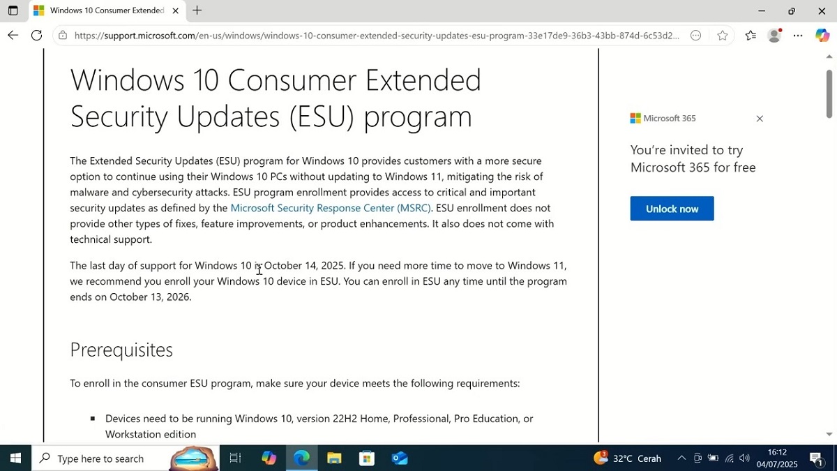 Jangan Panik! Windows 10 Anda Tetap Aman Hingga 2026