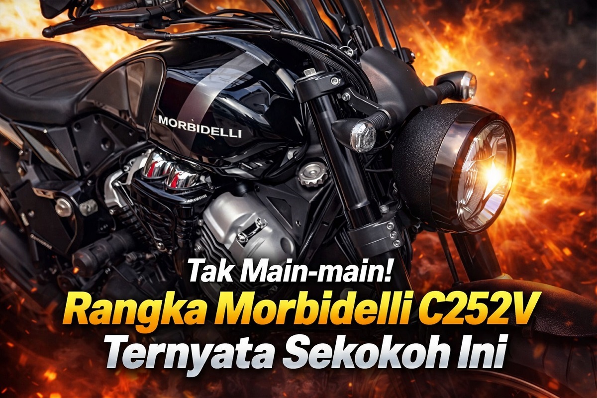 Tak Main-main! Rangka Morbidelli C252V Ternyata Sekokoh Ini