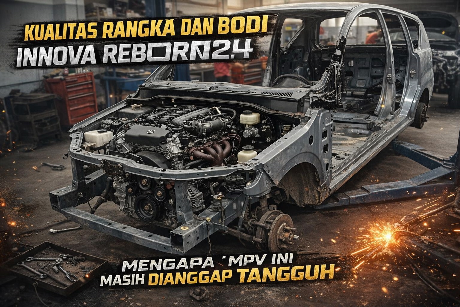 Kualitas Rangka dan Bodi Innova Reborn 2.4: Mengapa MPV Ini Masih Dianggap Tangguh