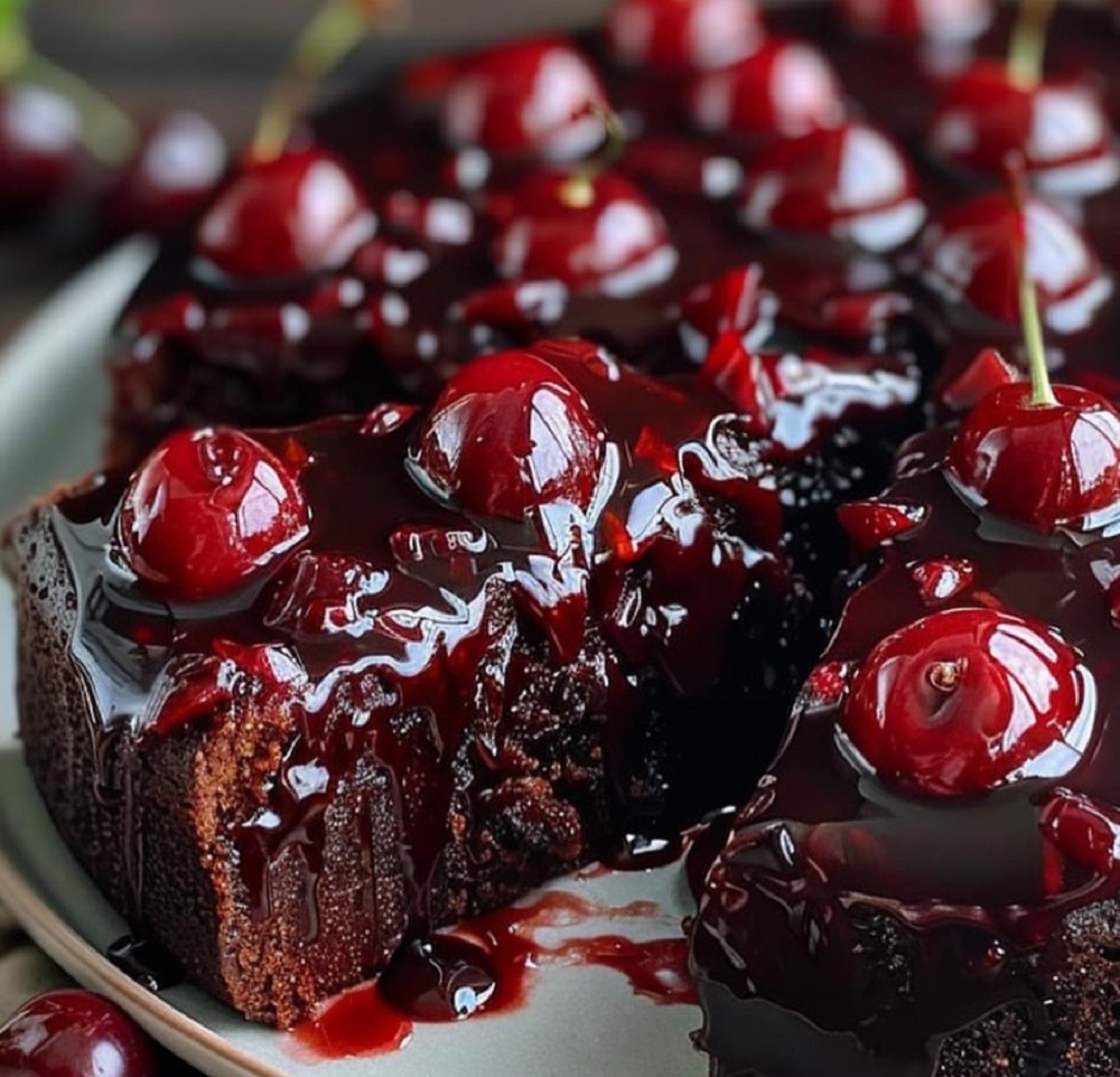 Pecinta Cherry Wajib Coba! Black Forest Cherry Cake dengan Sentuhan Modern yang Menggugah Selera