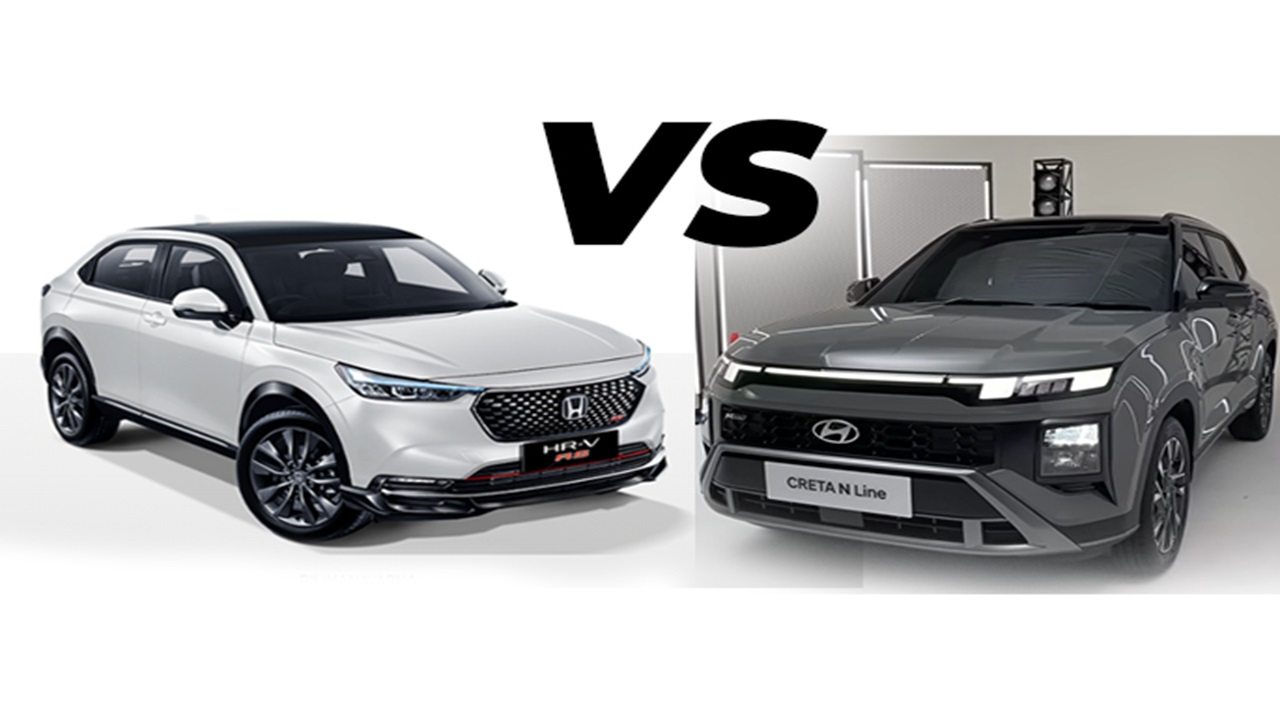 Hyundai Creta N Line dan Honda HR-V RS, Mana Yang Lebih Baik ? 