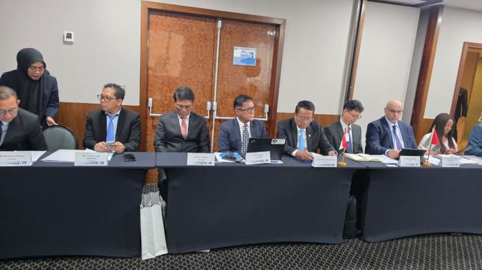 Menkum RI Supratman Andi Agtas Perkenalkan Protokol Jakarta dalam Forum BRICS di Brasil