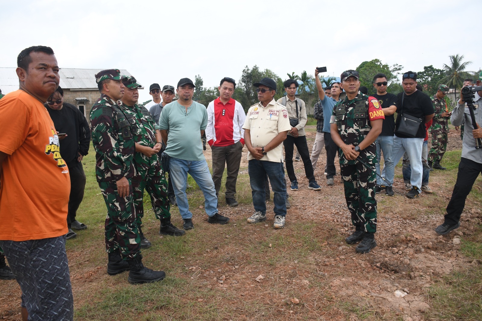 Dukung Ketahanan Pangan, Danrem 044/Gapo Tinjau Lokasi Program Cetak Sawah