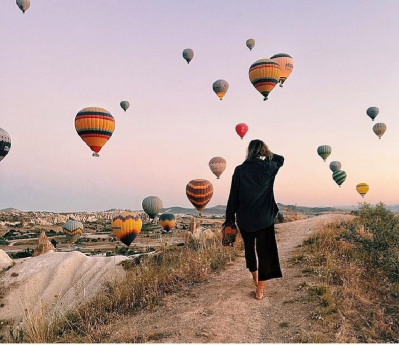 Naik Balon di Kapadokya Turkiye: 'Its My Dream' Seharga Rp3- 5 juta untuk Satu Orang