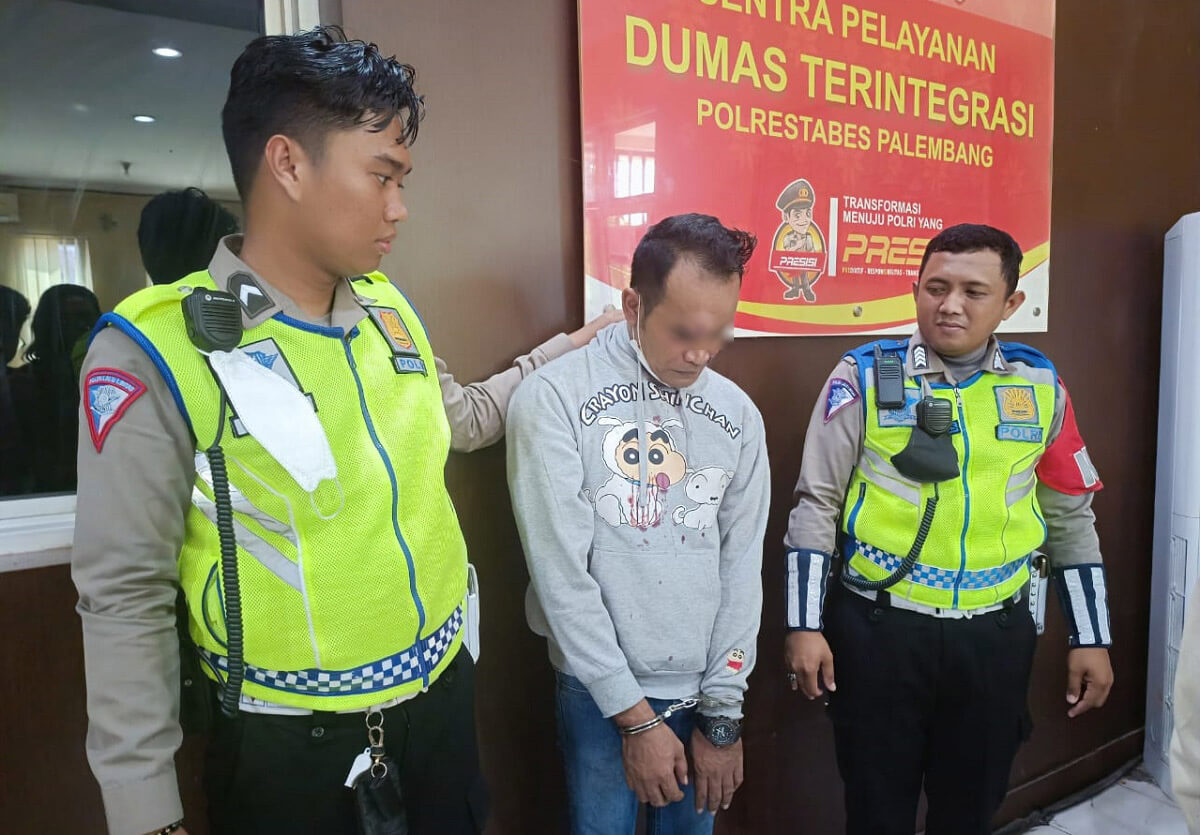 Pria Deli Serdang Tersangka Penipuan Tarik Harta Karun di Palembang Bernasib Nahas, Babak Belur Dihajar Massa
