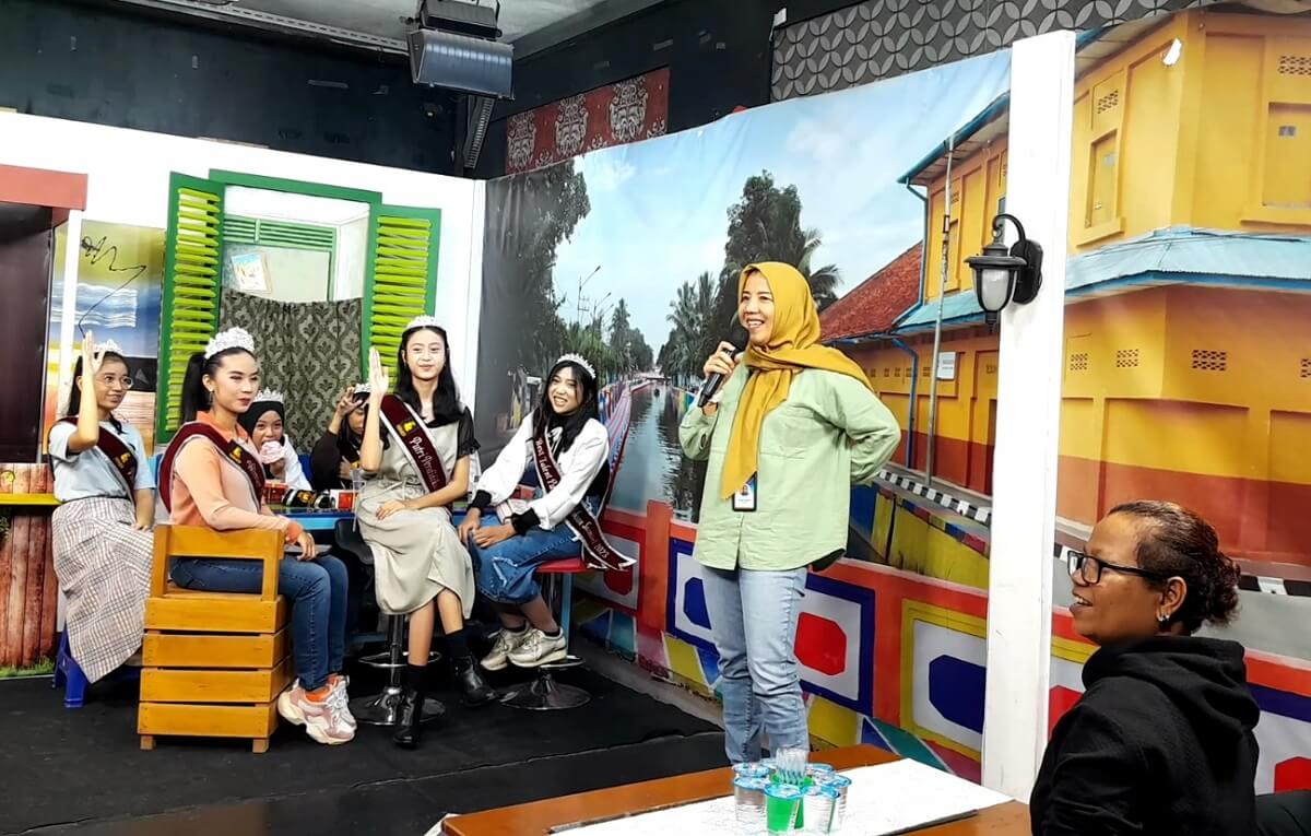 PALTV Terima Kunjungan Putra Putri Pendidikan Sumatera Selatan 2023
