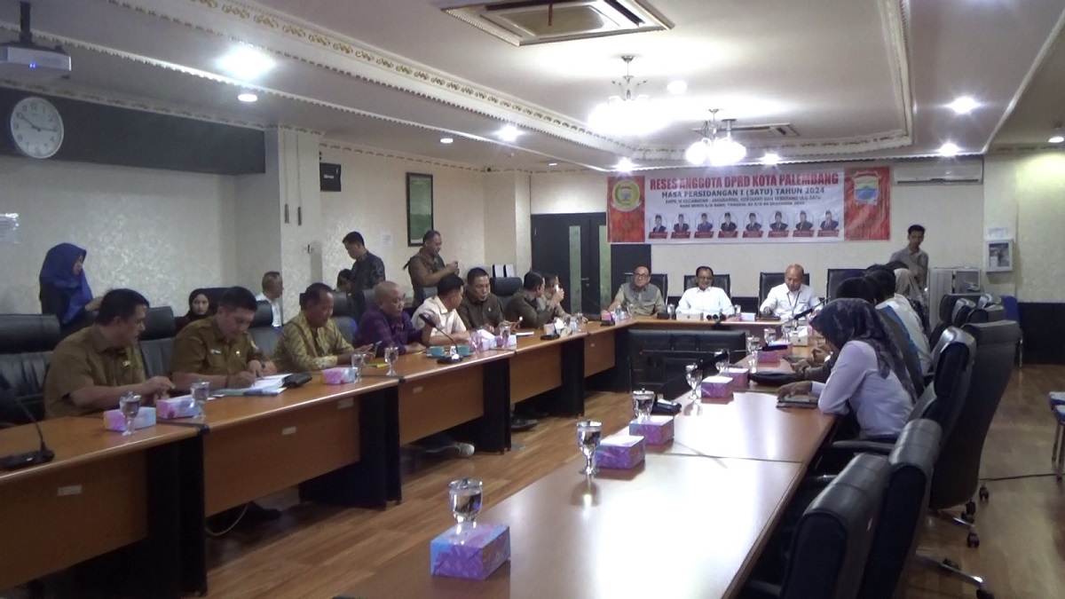 Reses Anggota DPRD Kota Palembang Dapil VI di Kantor PLN UP 3 Palembang 