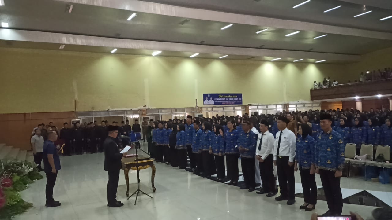 767 PPPK Dilantik, Teddy Meilwansyah Himbau BerAkhlak