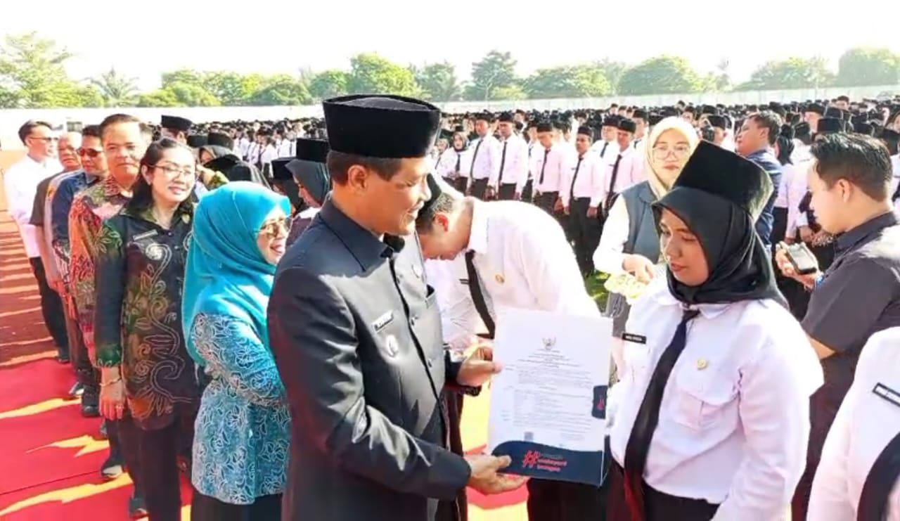 Muara Enim Terima Alokasi 484 PPPK Paruh Waktu