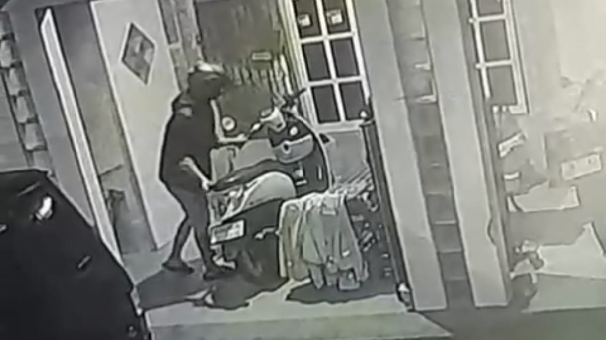 Sudah Dirantai, Motor Warga Seberang Ulu Tetap Raib Dicuri Maling