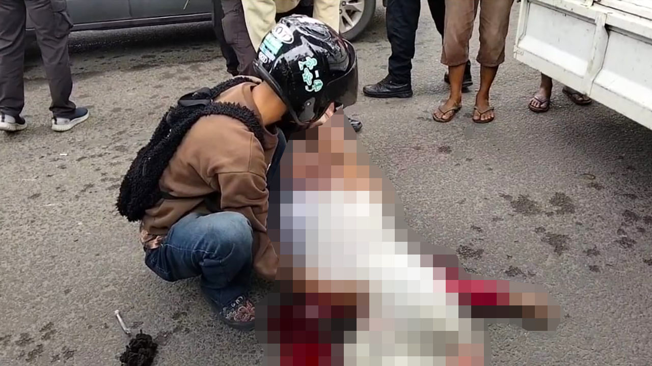 Seorang Perempuan Tewas di Jalan Gubernur HA Bastari, Diduga Korban Tabrak Lari