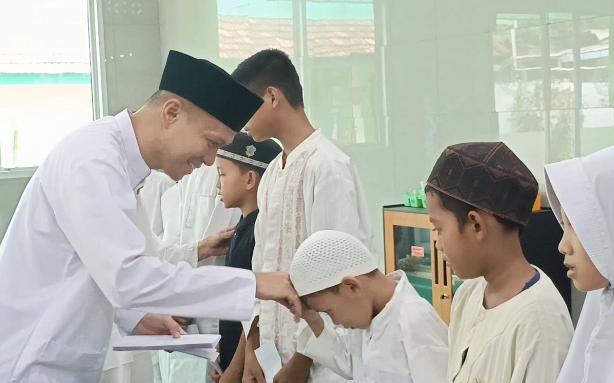 Santunan Anak Yatim, Janda, Dhuafa dan Pencucian Kaki Orang Tua Kelak Bawa Kota Palembang Diberkahi Tuhan