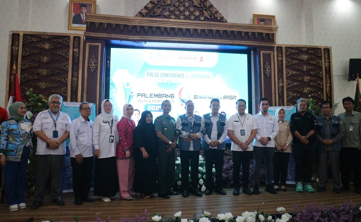 Dispora Palembang Launching Kalender Youth and Sport Events 2024 dan Aplikasi SI MANGCEK RAGA