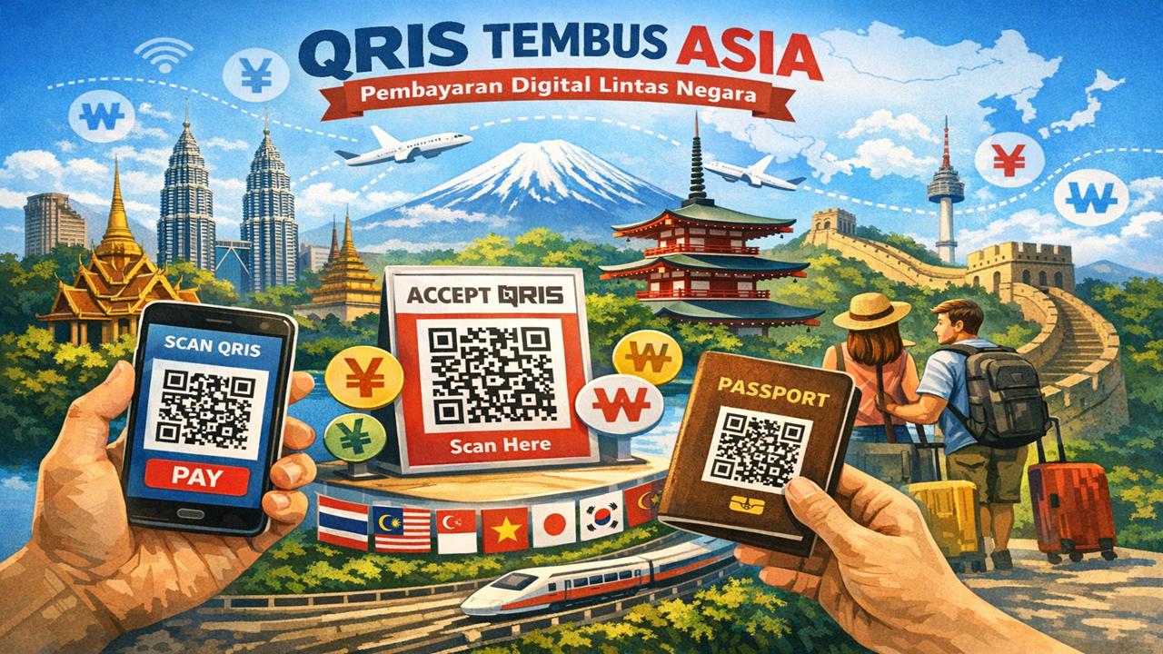 QRIS Tembus Asia: Dari Dompet Digital Lokal ke Alat Bayar Lintas Negara