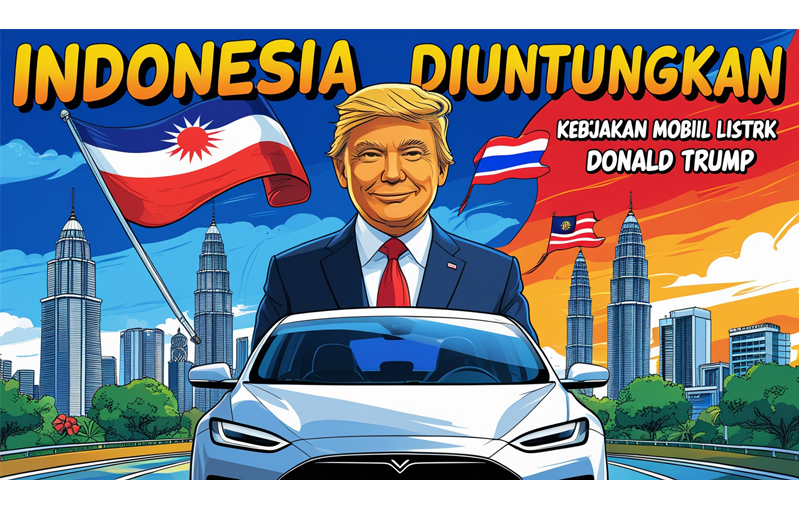 Indonesia Diuntungkan oleh Kebijakan Mobil Listrik Donald Trump