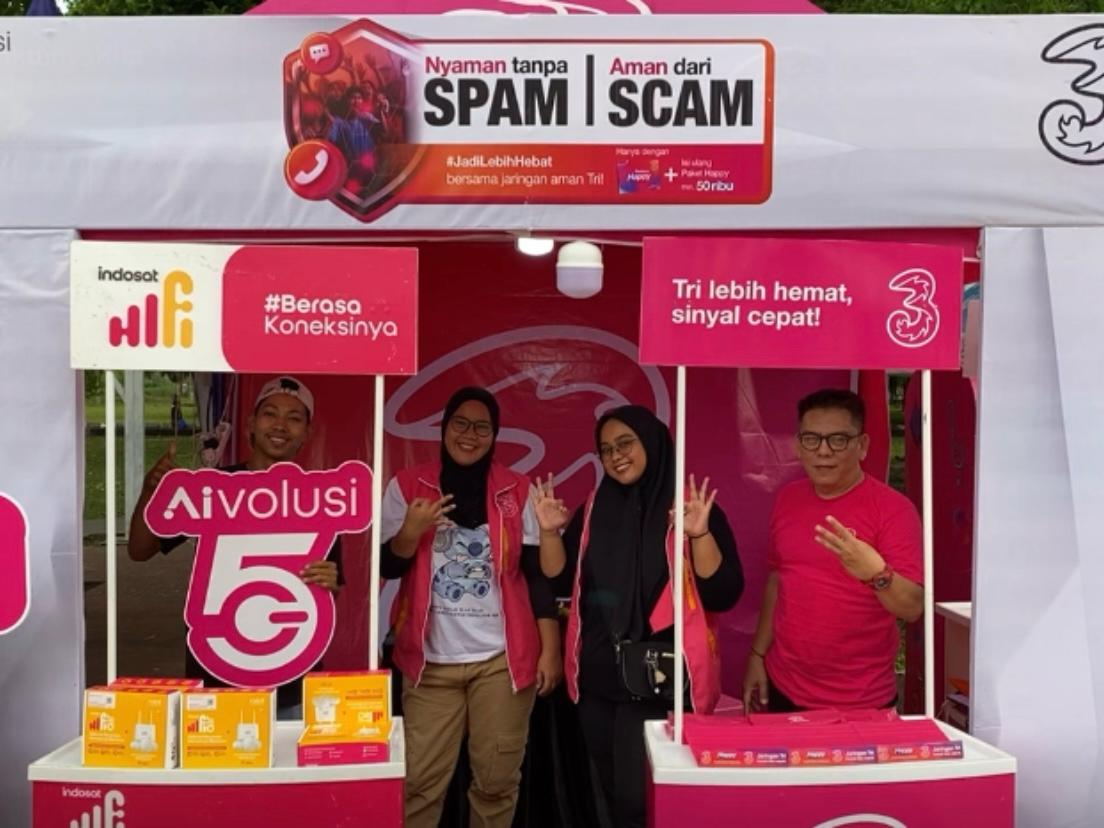 3 Beri Dukungan Penuh PalTv Night Run Festival 2025