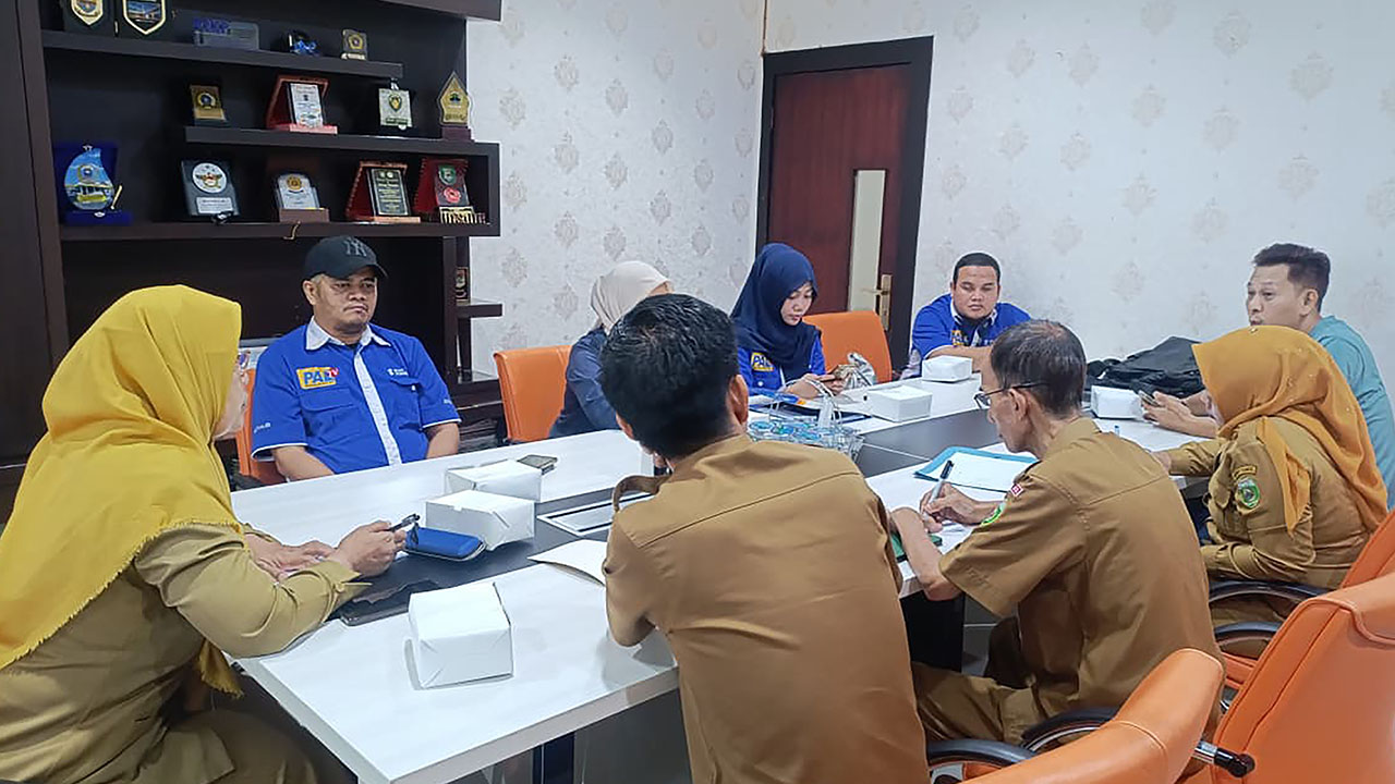 Mantapkan Sinergi, Manajemen PALTV Audiensi ke Disdik Sumsel