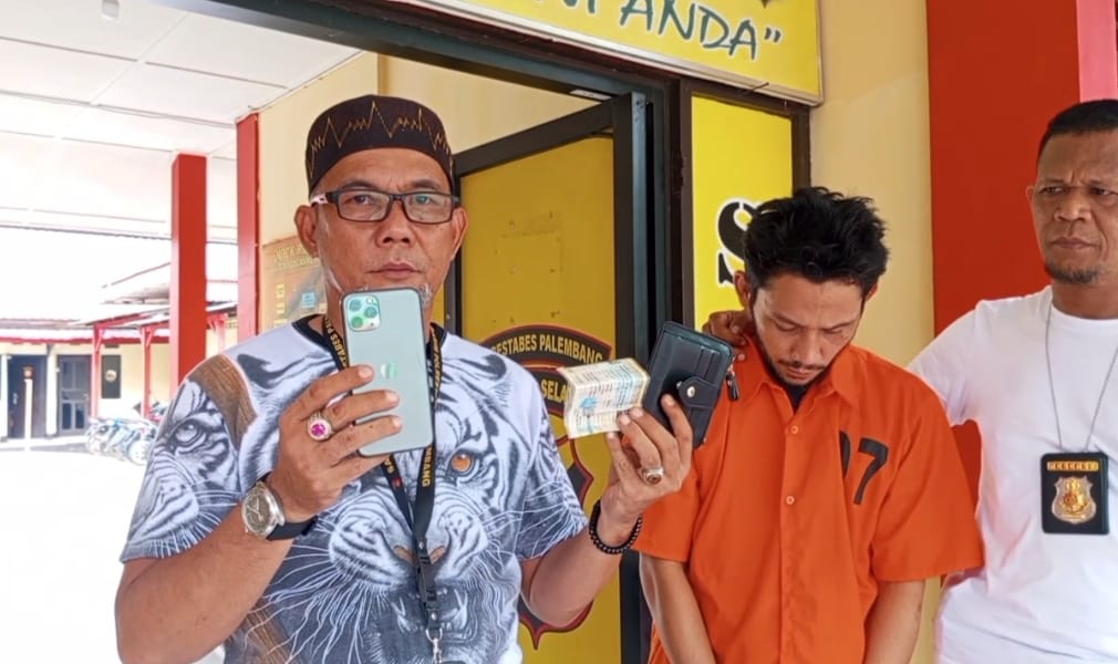 Jambret Mahasiswi di Palembang, Muhammad Rio Diringkus Polisi