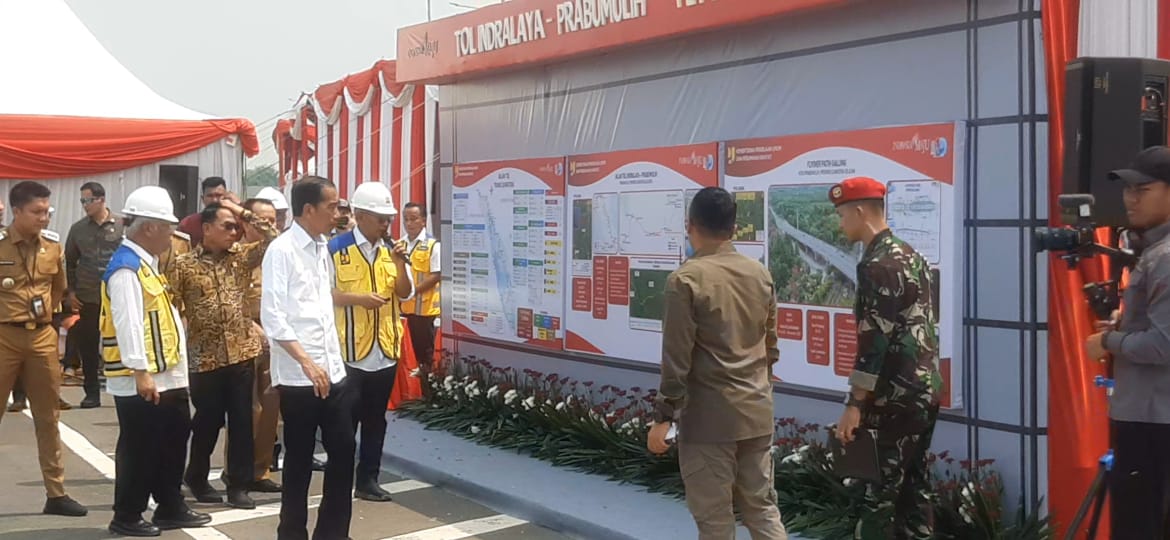 Presiden Jokowi: Tol Indralaya-Prabumulih Percepat Perekonomian di Sumsel