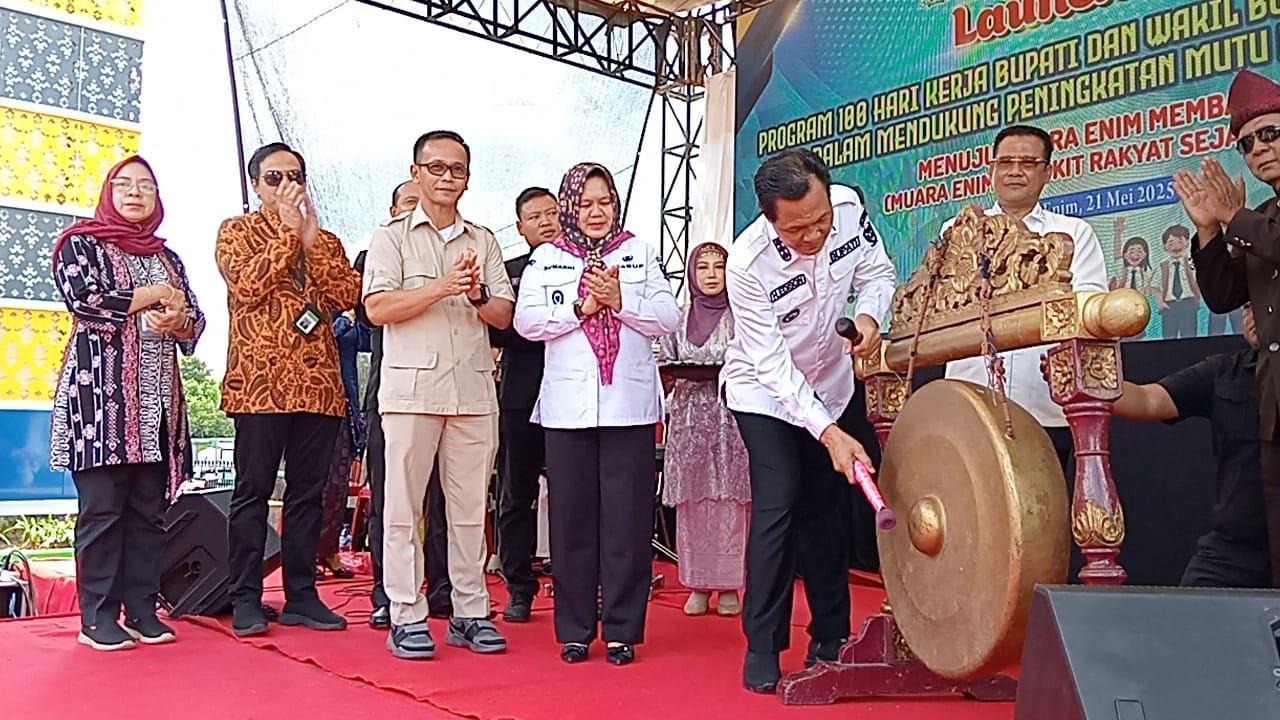 Bupati dan Wakil Bupati Muara Enim Realisasikan 100 Hari Kerja dengan Luncurkan Program Unggulan MEMBARA