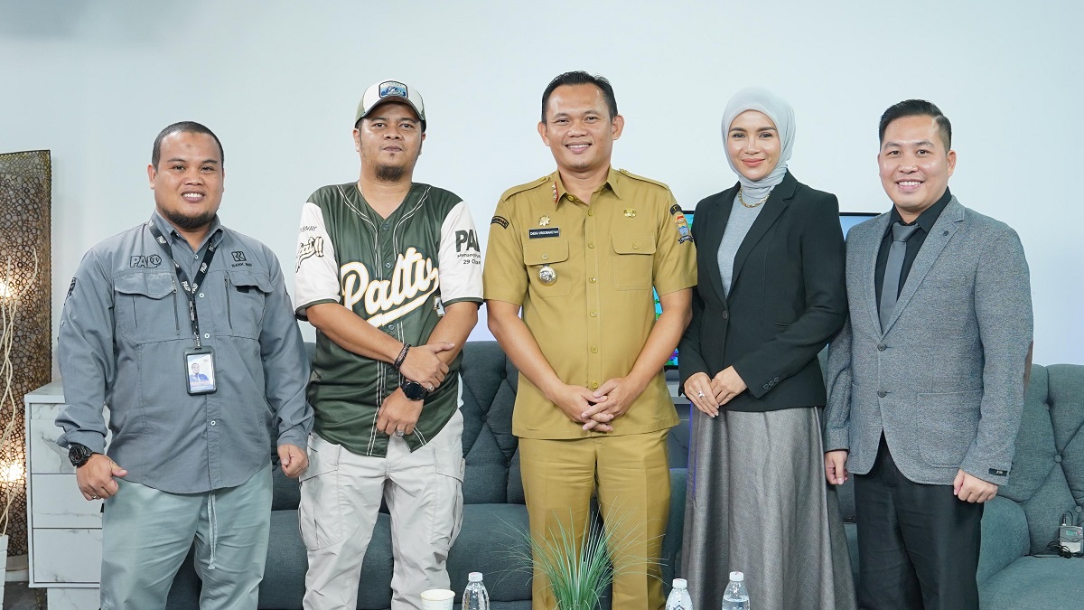 Kunjungi PALTV, PJ Walikota Palembang Dorong Perkembangan Pariwisata 