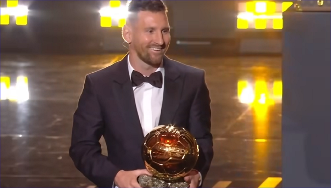 Lionel Messi Kembali Raih Penghargaan Ballon D'or Ke-8 Tahun 2023 di Paris
