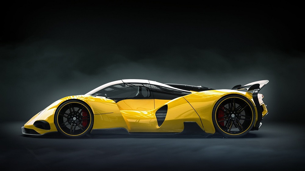 Mobil Sport Warna Kuning, Tampil Mencolok dengan Desain Sporty dan Elegan