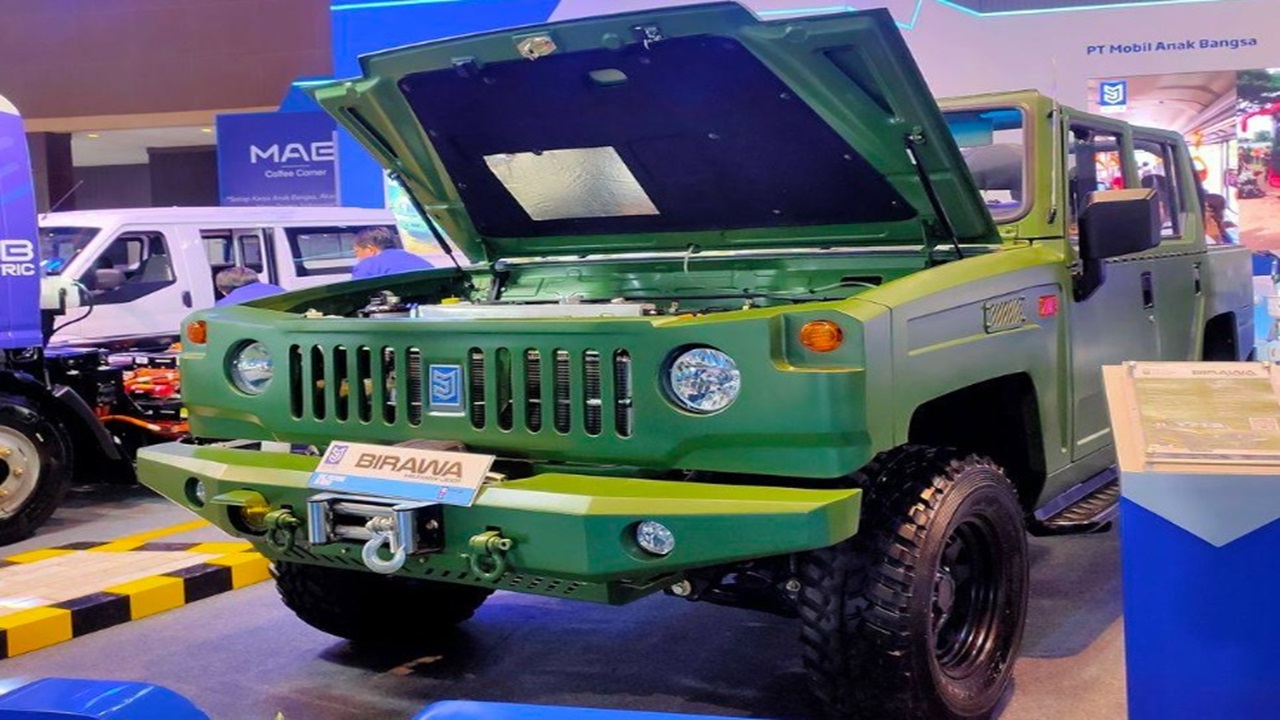 Debut Birawa Electric Military Jeep oleh MAB di PEVS 2025, Ini Spesifikasinya