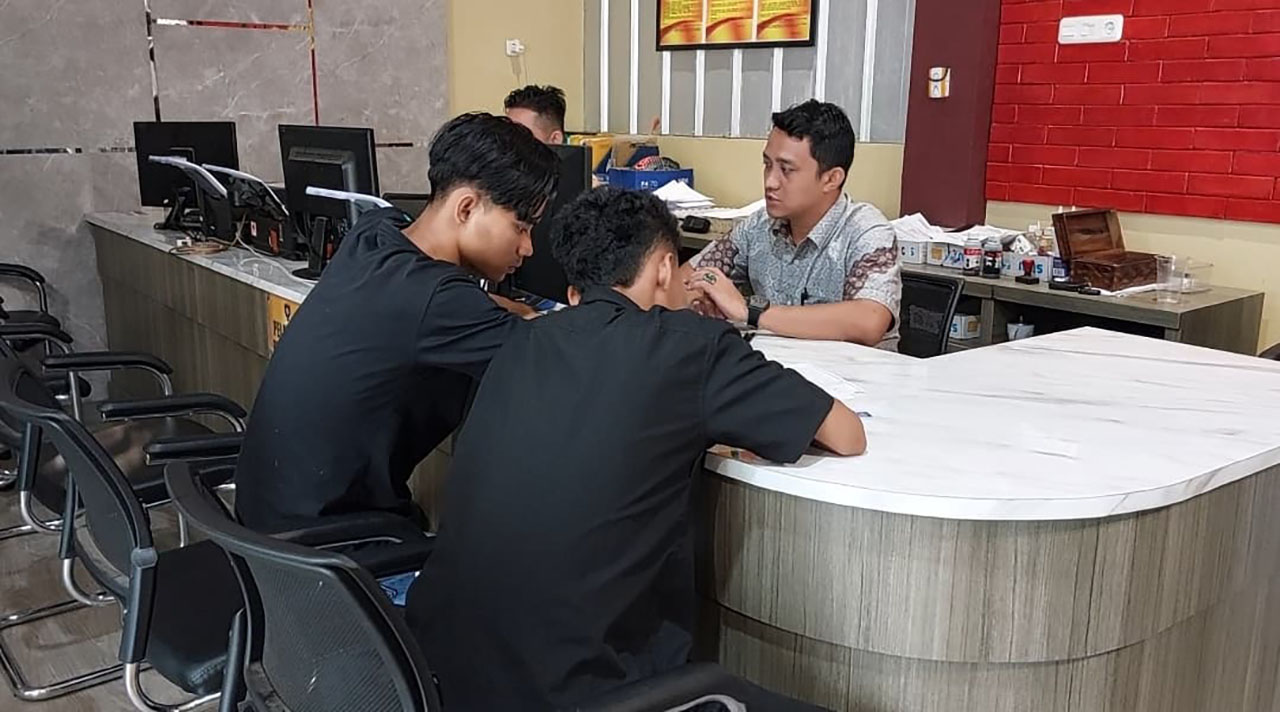 Pencuri Sepeda Motor Mahasiswa di Palembang Sempat Jatuh dan Tinggalkan Kunci Y
