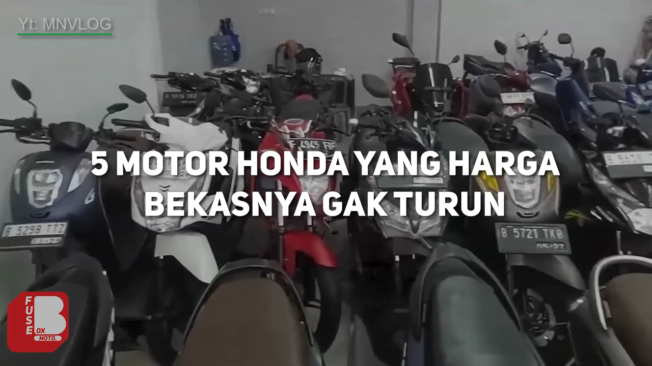 Lima Motor Honda dengan Harga Bekas Paling Stabil di Pasaran