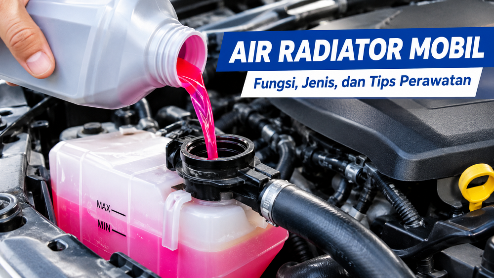 Air Radiator Mobil Berperan Penting Menjaga Performa Mesin, Ini Tips Perawatannya