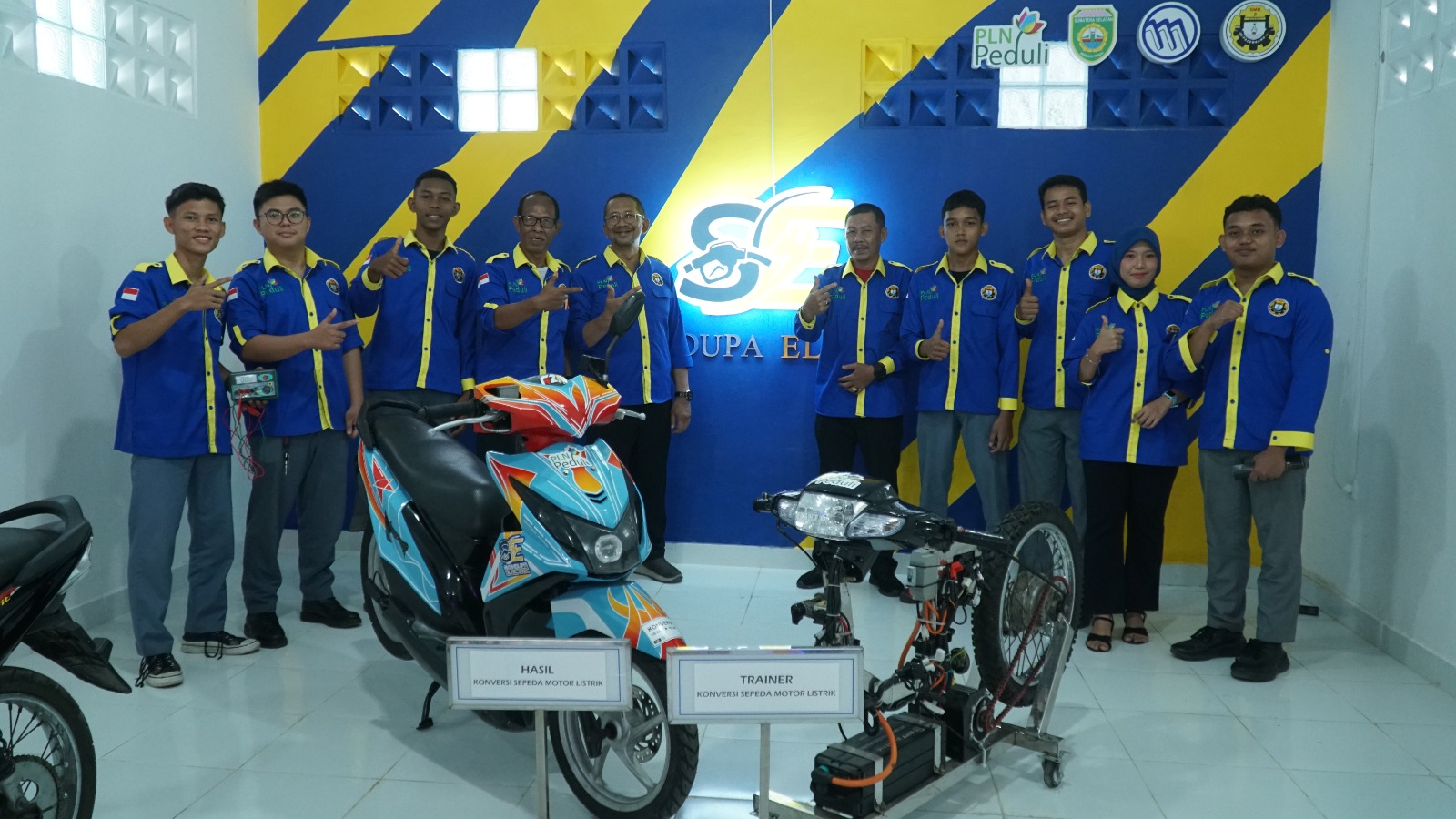PLN UID S2JB Resmikan Bengkel Konversi Motor Listrik Pertama di Provinsi Sumatera Selatan