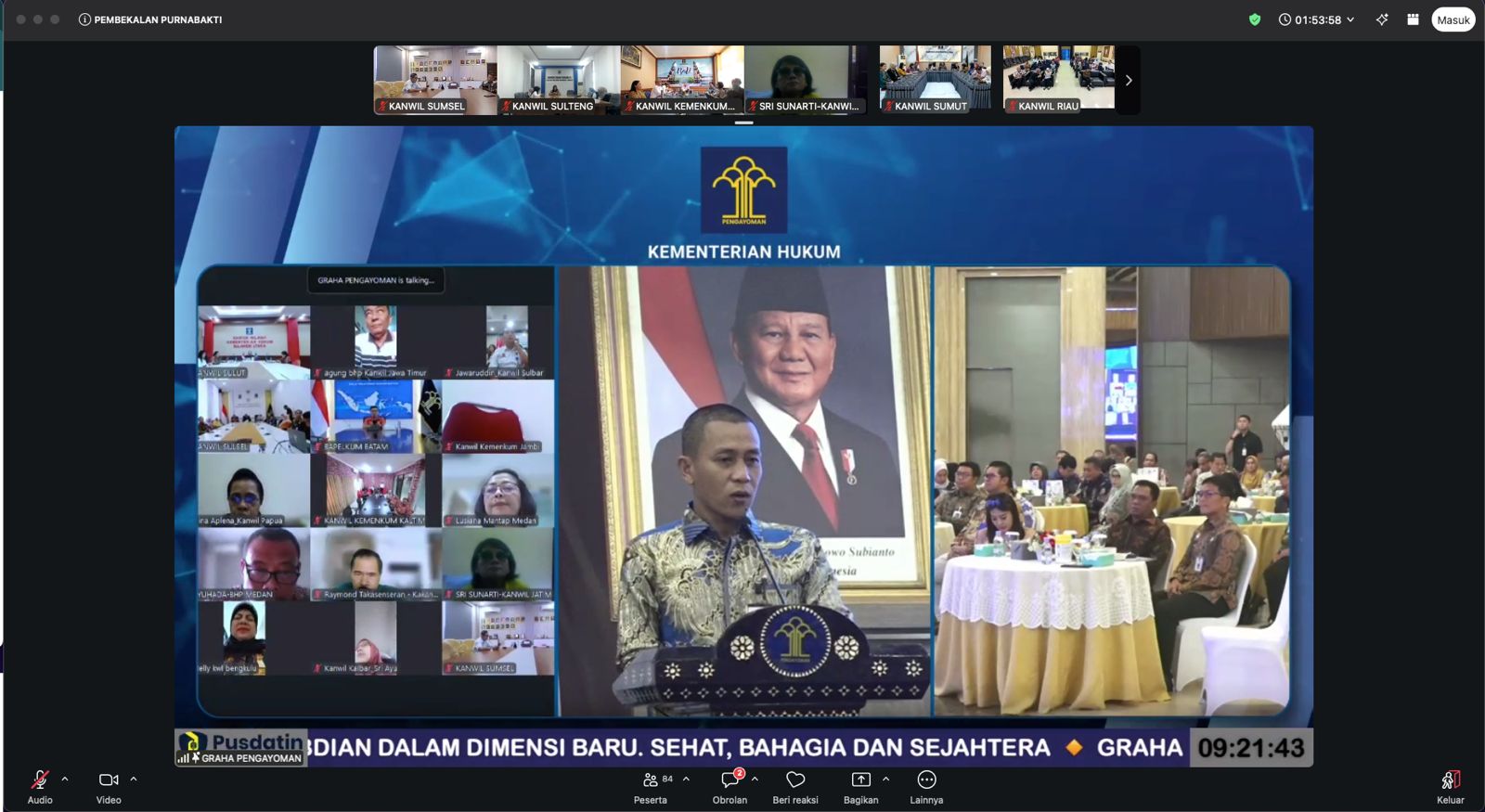 Bekali Calon Purnabakti, Kemenkum Sumsel Tekankan Pentingnya Kesehatan Mental dan Komunitas Positif