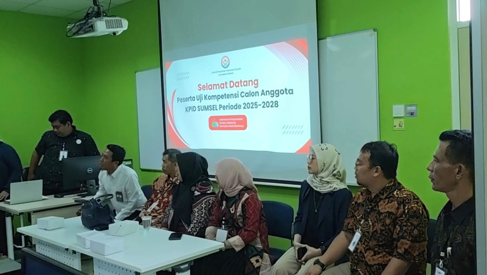 54 Peserta Ikuti Tes CAT Seleksi Calon Anggota KPID Sumsel