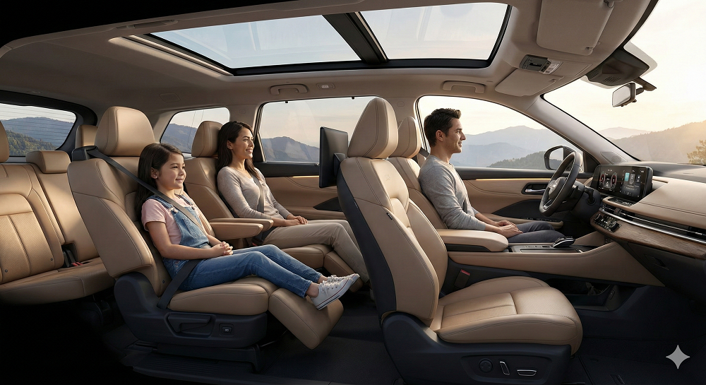 SUV Nissan 2026 Hadirkan Kabin Lebih Luas dan Nyaman untuk Semua Perjalanan