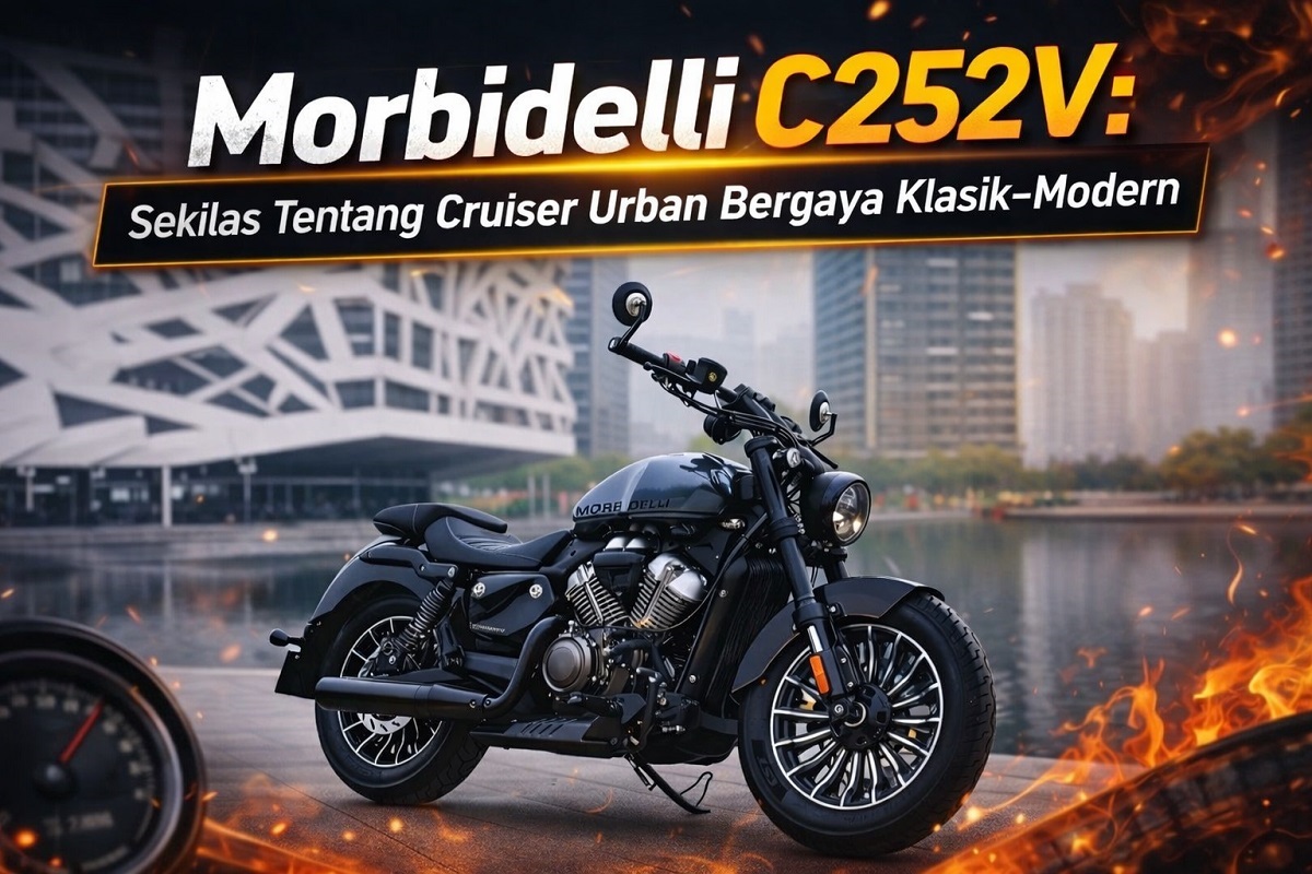 Morbidelli C252V: Sekilas Tentang Cruiser Urban Bergaya Klasik-Modern