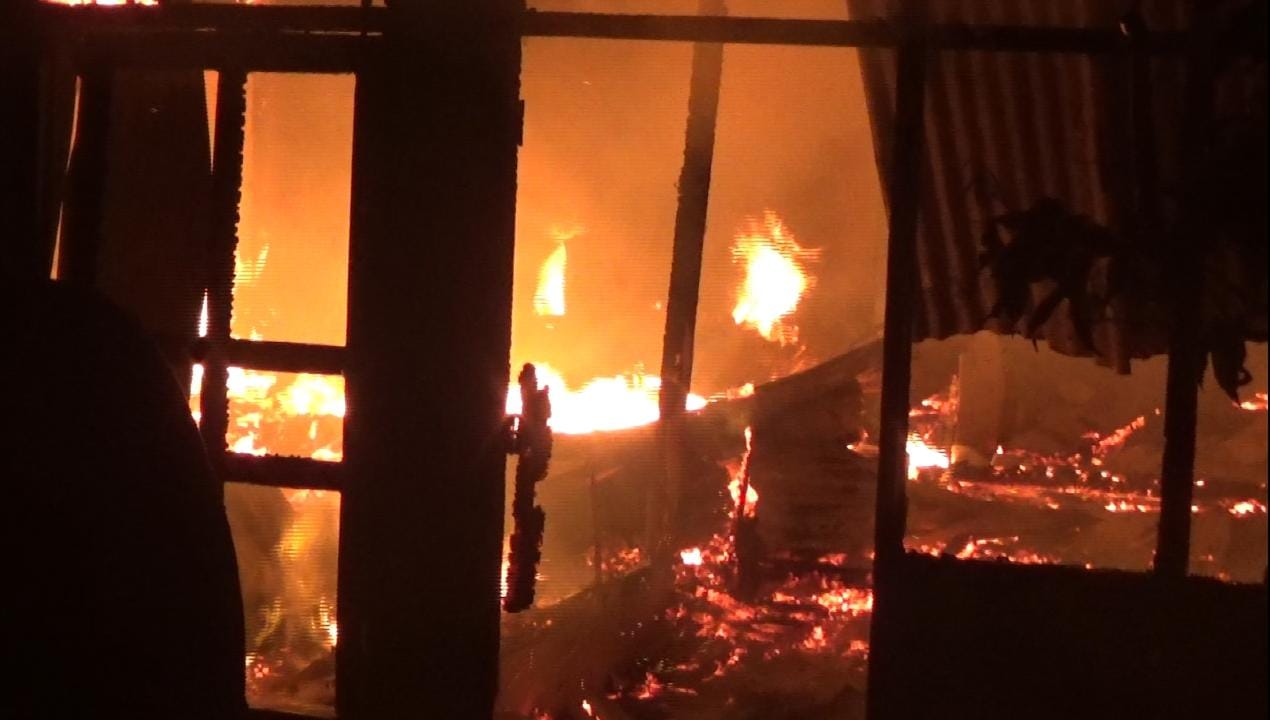Kebakaran Asrama TNI AD Diduga Akibat Korsleting Listrik
