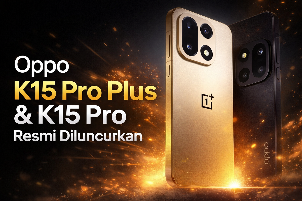 Oppo K15 Pro Plus & K15 Pro Resmi Diluncurkan