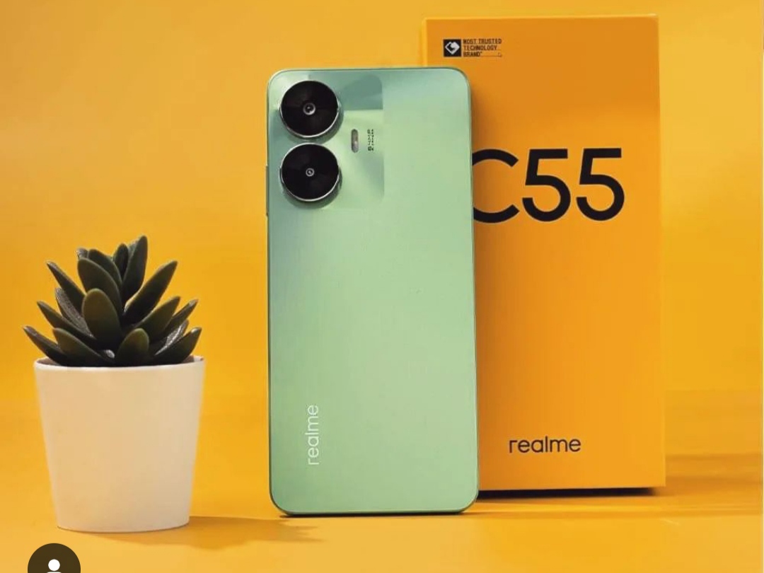 Realme C55 Tampilan Layar LCD Besar 6,72 inci Dengan Resolusi 1080p 