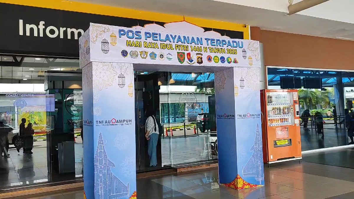 Siap Mudik Nyaman! Bandara SMB II Resmi Buka Posko Terpadu Lebaran