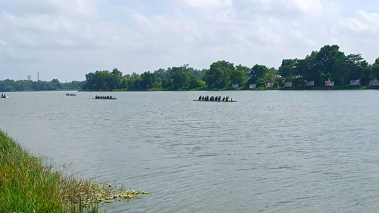 55 Tim Ikut Lomba Bidar Semarak HUT TNI Ke-80 Piala Pangdam II/Sriwijaya