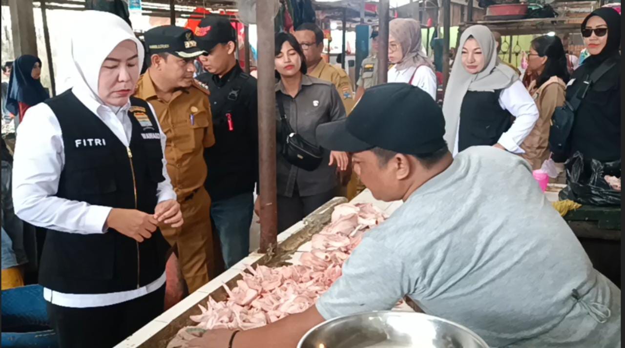 Pemkot Palembang Sidak Pasar, Pedagang Keluhkan Omzet Anjlok Akibat Pembangunan FO Sekip