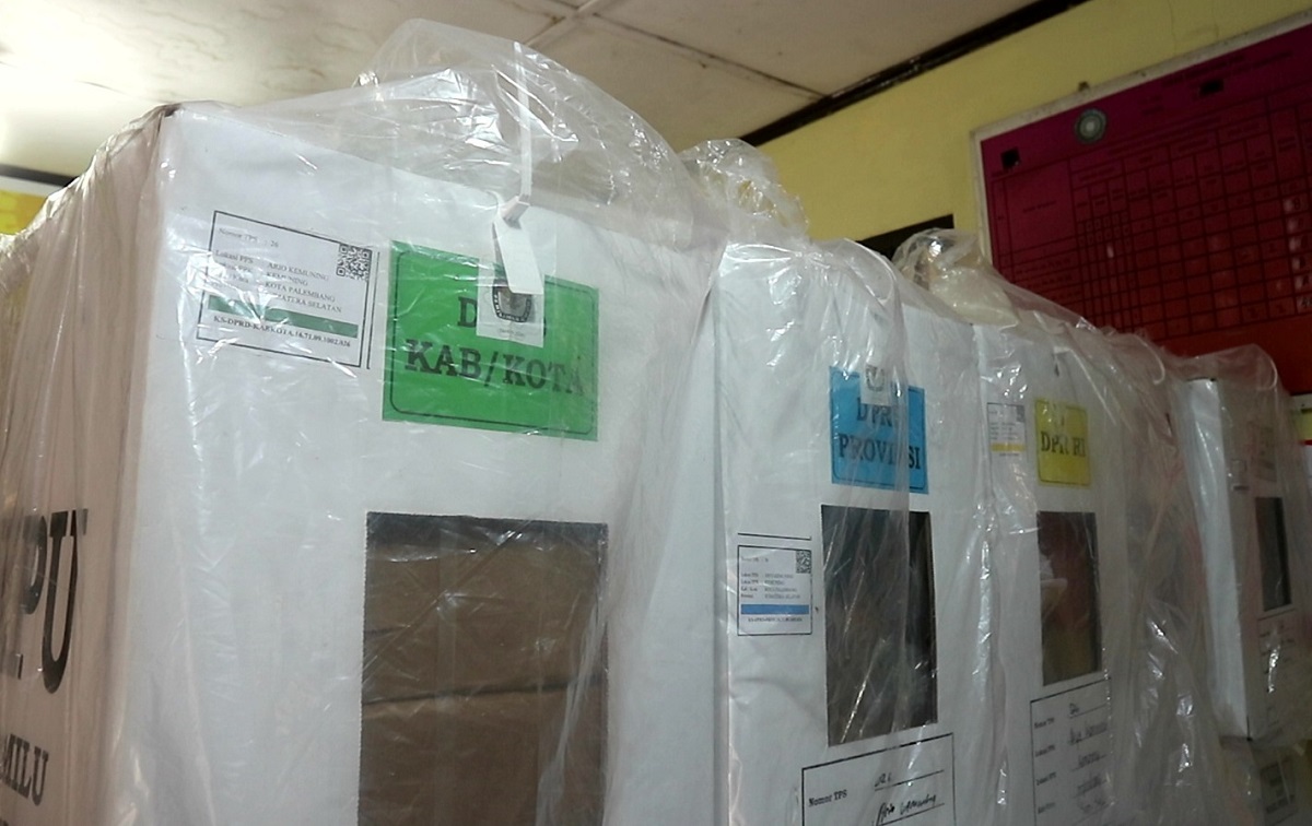 6 TPS Belum Kirimkan Logistik ke PPS Ario Kemuning Palembang