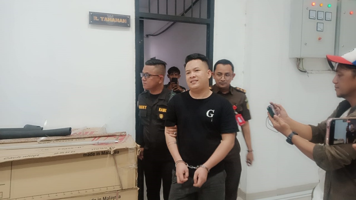 Bos Tambang Batubara Ilegal Bobi Candra di Pelimpahkan ke Kejari Muara Enim