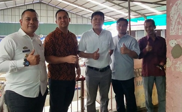 Anggota DPRD Kota Palembang M Hidayat Tampung Aspirasi Pedagang Pasar Lemabang